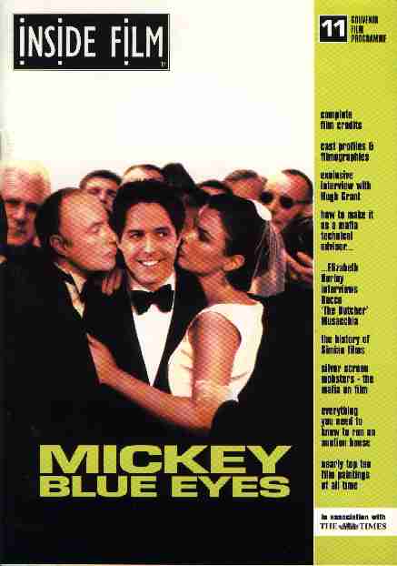 INSIDE FILM magazine side cover Issue 11  1999